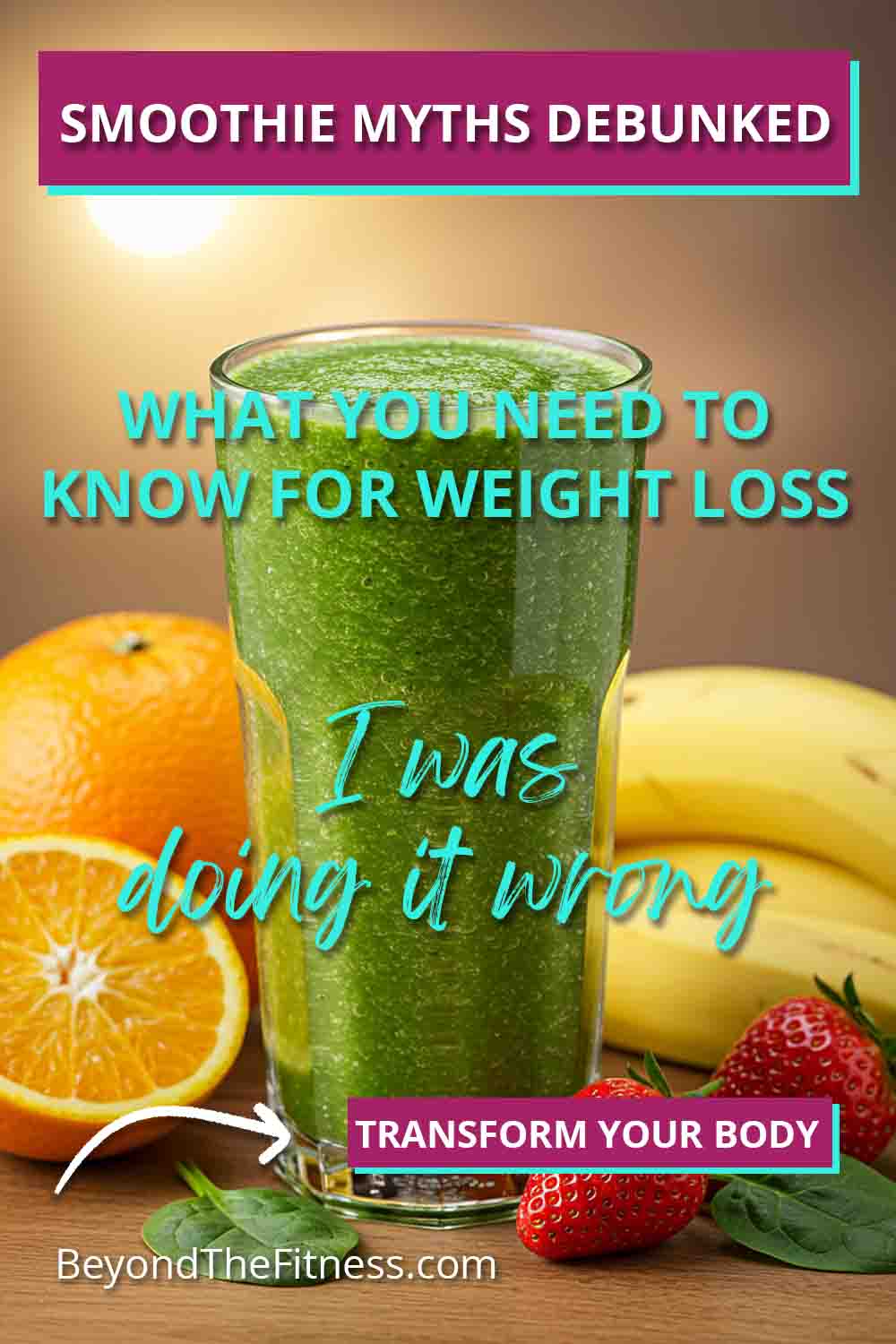 Smoothie Myths Debunked What You Need to Know for Weight Loss copy