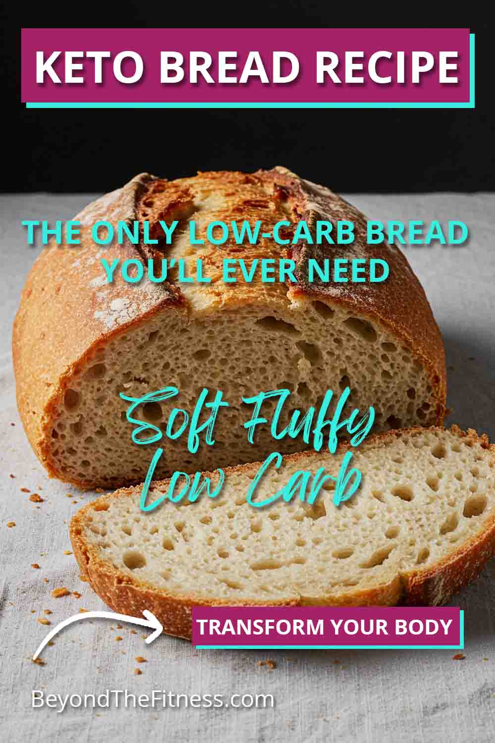 The Ultimate Keto Bread Recipe Thats Soft Fluffy and Low Carb copy