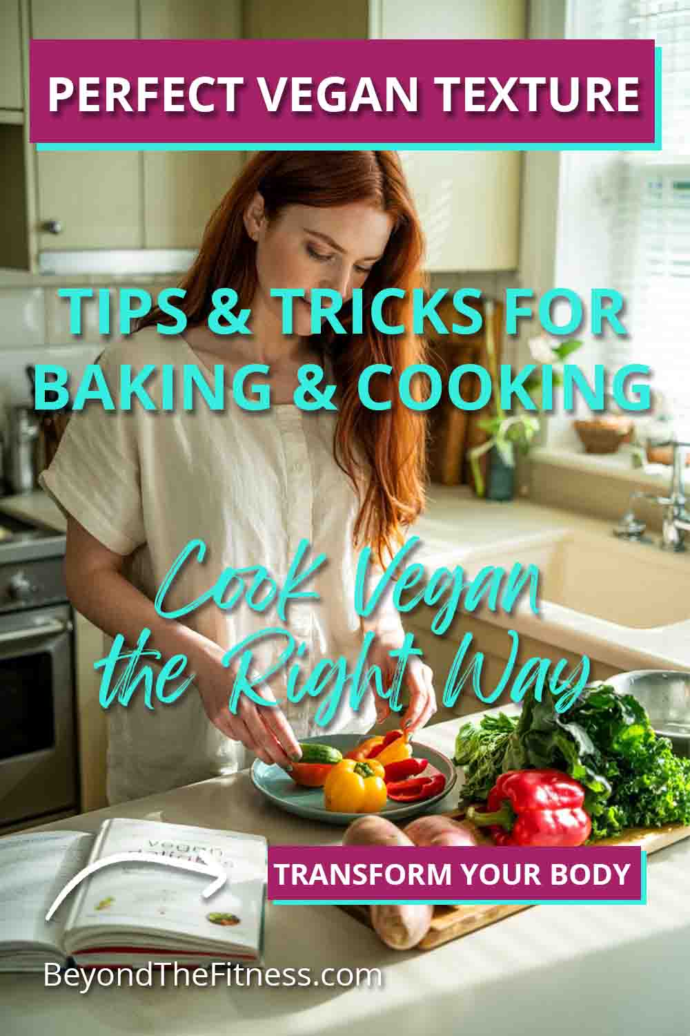The Secret to Perfect Vegan Texture Tips and Tricks for Baking and Cooking copy